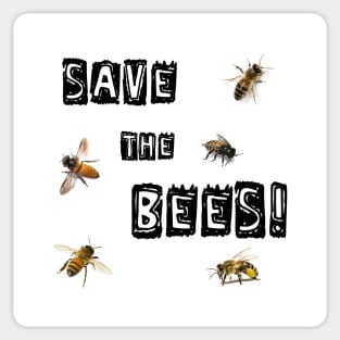 Save The Bees! Sticker